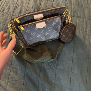 Designer Inspired Adjustable Crossbody Bag